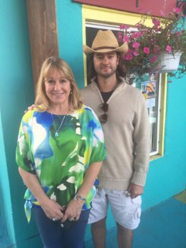 Matt Duffy and his mom Susan